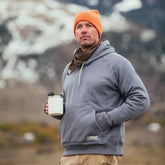 Water-Repellent Pullover Hoodie - Athletic Fit
